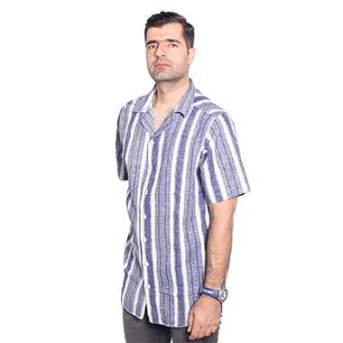 پیراهن کنفی سایز بزرگ مردانه کد محصول ali2101